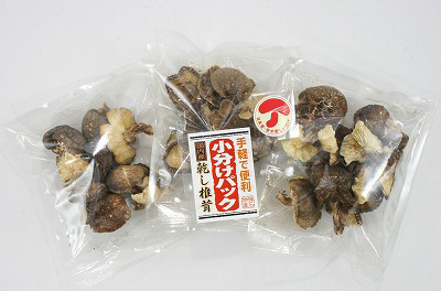 小葉椎茸小分けパック　12ｇ×3袋入り